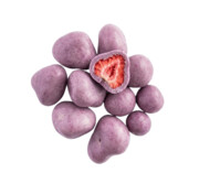 Truskawki (liofilizowane) w białej czekoladzie z UBE 0.25 kg