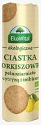 BIO Ciastka orkiszowe pełnoziarniste z cytryną i imbirem 250 g 1 szt.