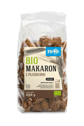 BIO Makaron pełnoziarnisty z PŁASKURKI JEŻYKI 250g 1 szt.
