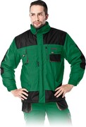 Zielona kurtka robocza zimowa LH-FMNW-J_ZBS