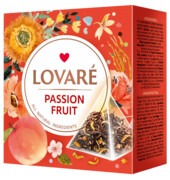 Mieszanka herbat z dodatkami „Passion Fruit” Lovare (2g х 15 piramidek)