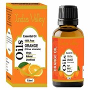 Pomarańczowy Naturalny Olejek Eteryczny, Indus Valley, 15ml
