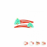 DONEGAL Spinka do włosów świąteczna (FA-5738) 1 op. - 2 szt. - mix wzorów