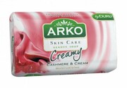 Arko Mydło w kostce nawilżające Creamy Cashmere & Cream 90g