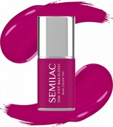 SEMILAC One Step Glossy 3in1 Lakier hybrydowy do paznokci S595 Bright Purple 7 ml