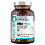 Kwasy Tłuszczowe DHA Silver Pure, MyVita, 60 kapsułek