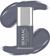 SEMILAC One Step Glossy 3in1 Lakier hybrydowy do paznokci S185 Stone Grey 7 ml