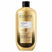 EVELINE Gold Lift Expert Luksusowe odżywcze mleczko do ciała z drobinkami złota 350 ml