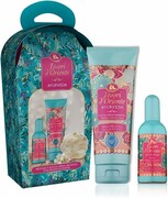 TESORI D`ORIENTE Zestaw prezentowy Ayurveda (woda toaletowa 100 ml + żel pod prysznic 75 ml + myjka do kąpieli)