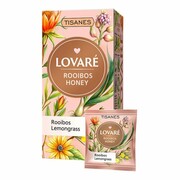 Herbata ziołowa Rooibos Honey Lovare, 24 torebek x 1,8g