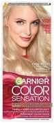 GARNIER Color Sensation Krem koloryzujący nr 10.21 - Jedwabisty Perłowy Blond 1op.