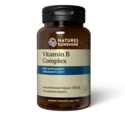 Witaminy B Kompleks, Vitamin B Complex, Nature's Sunshine, 120 tabletek