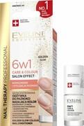 EVELINE Nail Therapy Professional Skoncentrowana odżywka do paznokci nadająca kolor - Golden Glow 5 ml