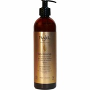 Żel pod prysznic z mydłem z Aleppo do ciała, twarzy i włosów, 20% oleju z nasion opuncji figowej, Najel, 500ml
