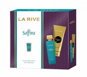 LA RIVE Zestaw dla kobiet Saffira Woda perfumowana 90 ml + Żel pod prysznic 100 ml