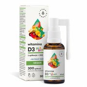 Witamina D3 Vegan dla dzieci, aerozol, Aura Herbals, 30 ml