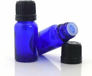 Buteleczka Szklana Niebieska z Kroplomierzem 5 ml, 1 szt.