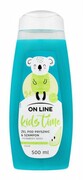 On Line Kids Time Żel pod prysznic i szampon 2w1 dla dzieci - zapach gruszki 500ml