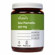 Saw Palmetto (Palma Sabałowa) 550 mg, Vitaler's, 60 kapsułek