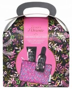 TESORI D`ORIENTE Zestaw prezentowy Imperial Orchid (woda toaletowa 100 ml + krem do ciała 75 ml + kosmetyczka aksamitna)