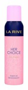 LA RIVE Her Choice Dezodorant pefrumowany w sprayu dla kobiet 150 ml