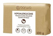 BARWA Hipoalergiczna Szare Mydło tradycyjne polskie w kostce, 100g