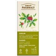 Serum z żeń-szeniem i olejkiem z mięty marokańskiej do wrażliwej skóry głowy, Green Pharmacy, 100ml