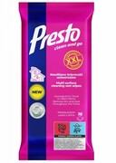 PRESTO Clean and Go Ściereczki nawilżane uniwersalne - XXL 16 szt.