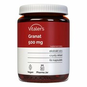 Pomegranate (Granat) 500 mg, Vitaler's, 60 kapsułek