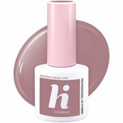 HI HYBRID Lakier hybrydowy Choco & Latte #411 Marble Beige 5ml
