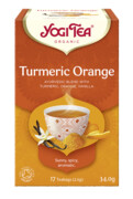 Herbatka kurkuma pomarańcza (turmeric orange) BIO, YOGI TEA, 17 X 2g