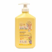Delikatny bio płyn do kąpieli i szampon 2w1, BEZ ŁEZ, z organicznym rumiankiem i proteinami ryżu, Baby Anthyllis, 500 ml