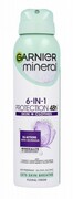 GARNIER Mineral Dezodorant spray 6in1 Protection 48h Floral Fresh - Skin+Clothes 150 ml