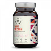 Mój Wzrok, Naturalne Wsparcie Wzroku, Aura Herbals, 60 kapsułek