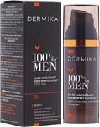 Dermika 100% for Men Krem 30+ silnie nawilżający i rewitalizujący na dzień i noc 50ml