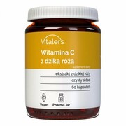 Witamina C z dziką różą 1000 mg, Vitaler's, 60 kapsułek