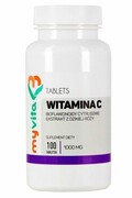 Witamina C 1000 mg z Dziką Różą i Bioflawonoidami Cytrusowymi, MyVita