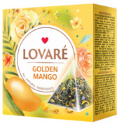 Herbata zielona „Golden Mango” Lovare (2g x 15 piramidek)