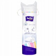 Bella Cotton Płatki Kosmetyczne Okrągłe 80 Sztuk