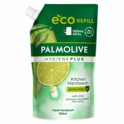 Palmolive Hygiene Plus Kuchenne Mydło w płynie antybakteryjne Lime 500ml - zapas