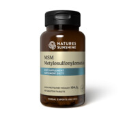 MSM - Metylosulfonylometan, Nature's Sunshine, 90 tabletek