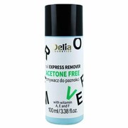 Delia Cosmetics Zmywacz do paznokci sztucznych i naturalnych bezacetonowy 100 ml