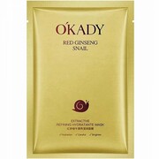 OKADY Maska z Ekstraktem z Żeń-Szenia i Filtratem ze Śluzu Ślimaka, 25ml