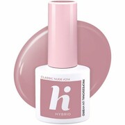 HI HYBRID Lakier hybrydowy Choco & Latte #214 Classic Nude 5ml
