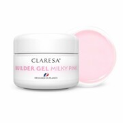 CLARESA Żel budujący do paznokci Builder - Milky Pink 15g