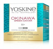 Yoskine Okinawa Green Caviar 50+ Krem rozprasowujący zmarszczki na dzień i noc 50ml