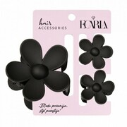 ECARLA Zestaw spinek do włosów klamer 3w1 Kwiat XL + 2 szt. mini spinek SP436