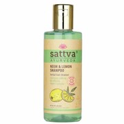 Naturalny, ziołowy szampon Neem & Cytryna, Sattva Ayurveda, 210 ml