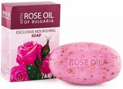 Mydło Różane Odżywcze z Płatkami, Rose oil of Bulgaria, 100g