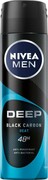 NIVEA MEN Antyperspirant w sprayu Deep Black Carbon Beat 150 ml